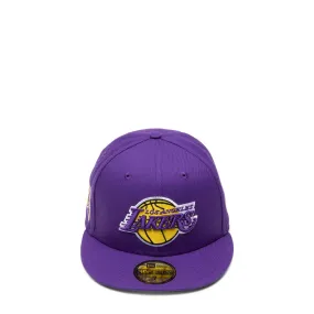 59FIFTY LOS ANGELES LAKERS BANNERSIDE FITTED CAP