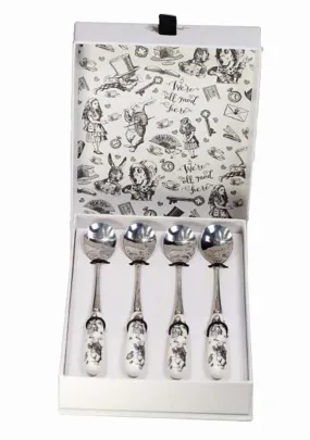 Alice Set of 4 Tea Spoons