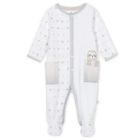 Baby Neutral Grey Ombre Sloth Sleep 'n Play