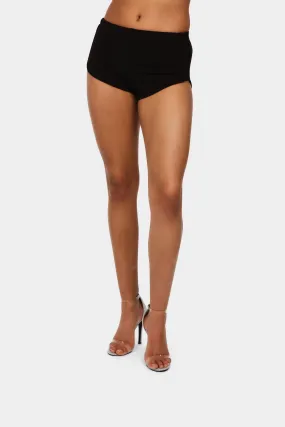 Black Track Shorts