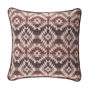 Bow Strings Wool Blend Square Pillow