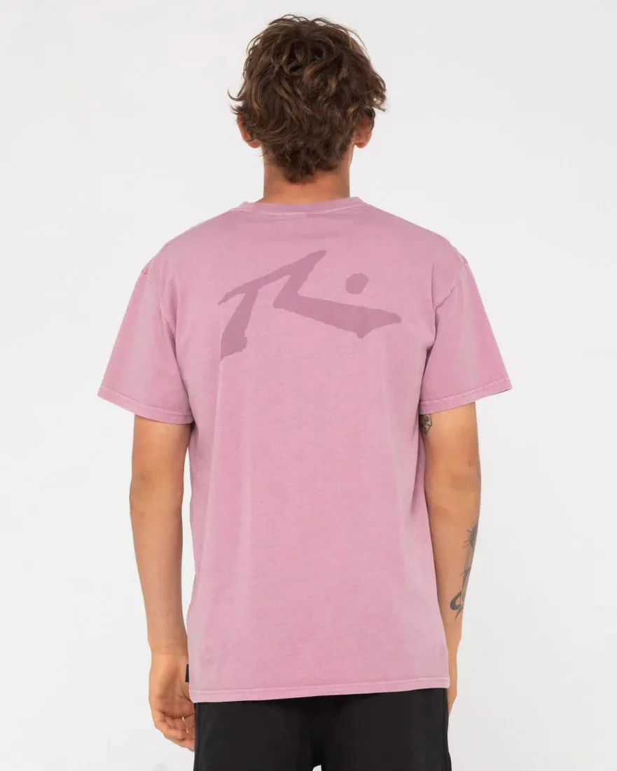 Comp Wash S/S Tee - Elderberry