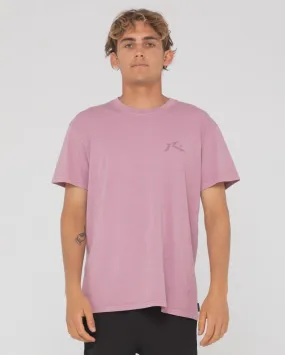 Comp Wash S/S Tee - Elderberry