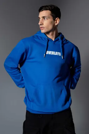 Diode Blue Oversized Hoodies