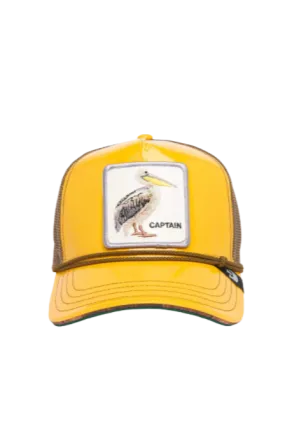 Goorin Bros Ol Man Bert {Captain} Trucker Hat (Yellow)