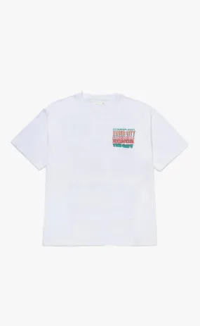 HTG BURGERS WHITE T-SHIRT