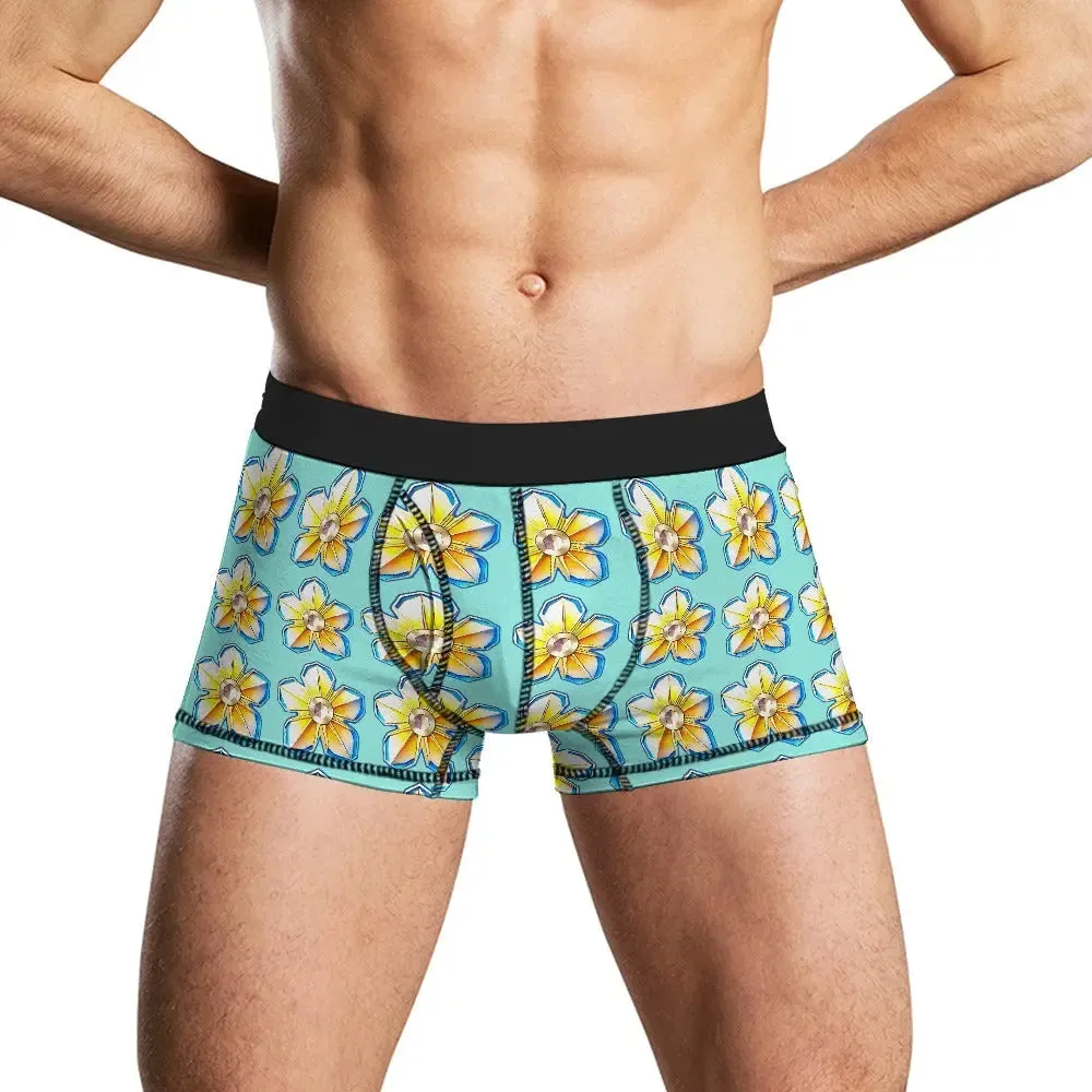 Men's Bolted Flower Underwear