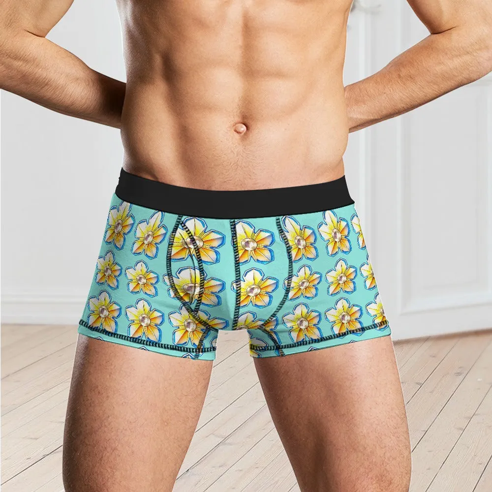 Men's Bolted Flower Underwear