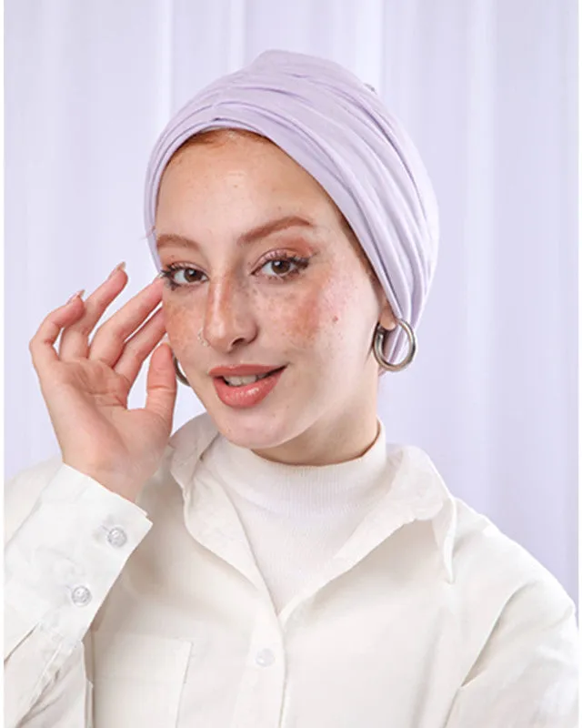 Pleated Cotton Turban