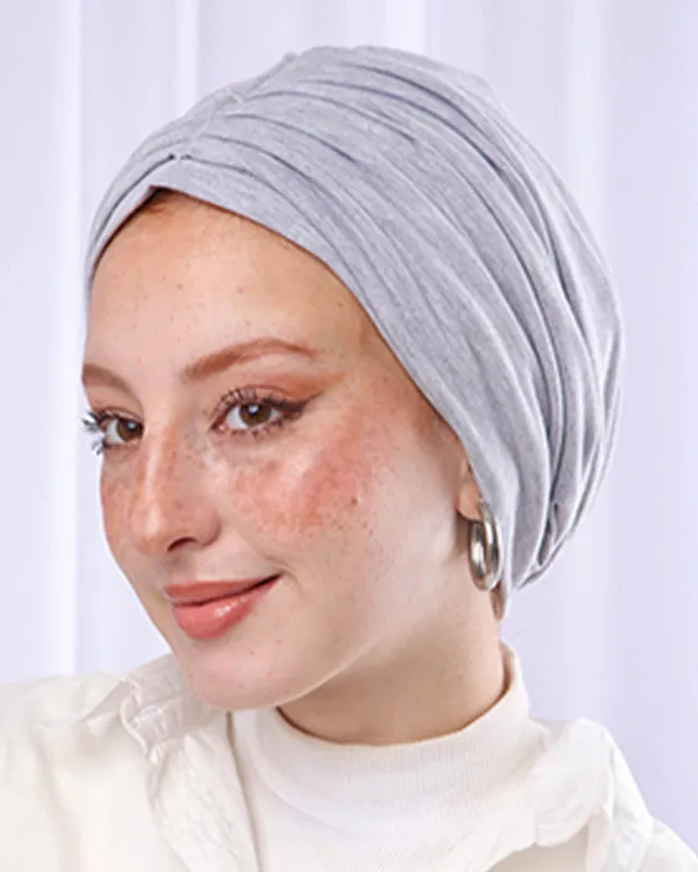 Pleated Cotton Turban