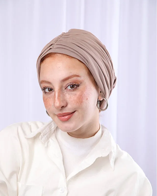 Pleated Cotton Turban