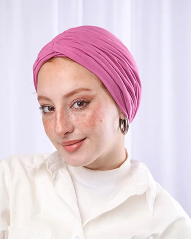 Pleated Cotton Turban