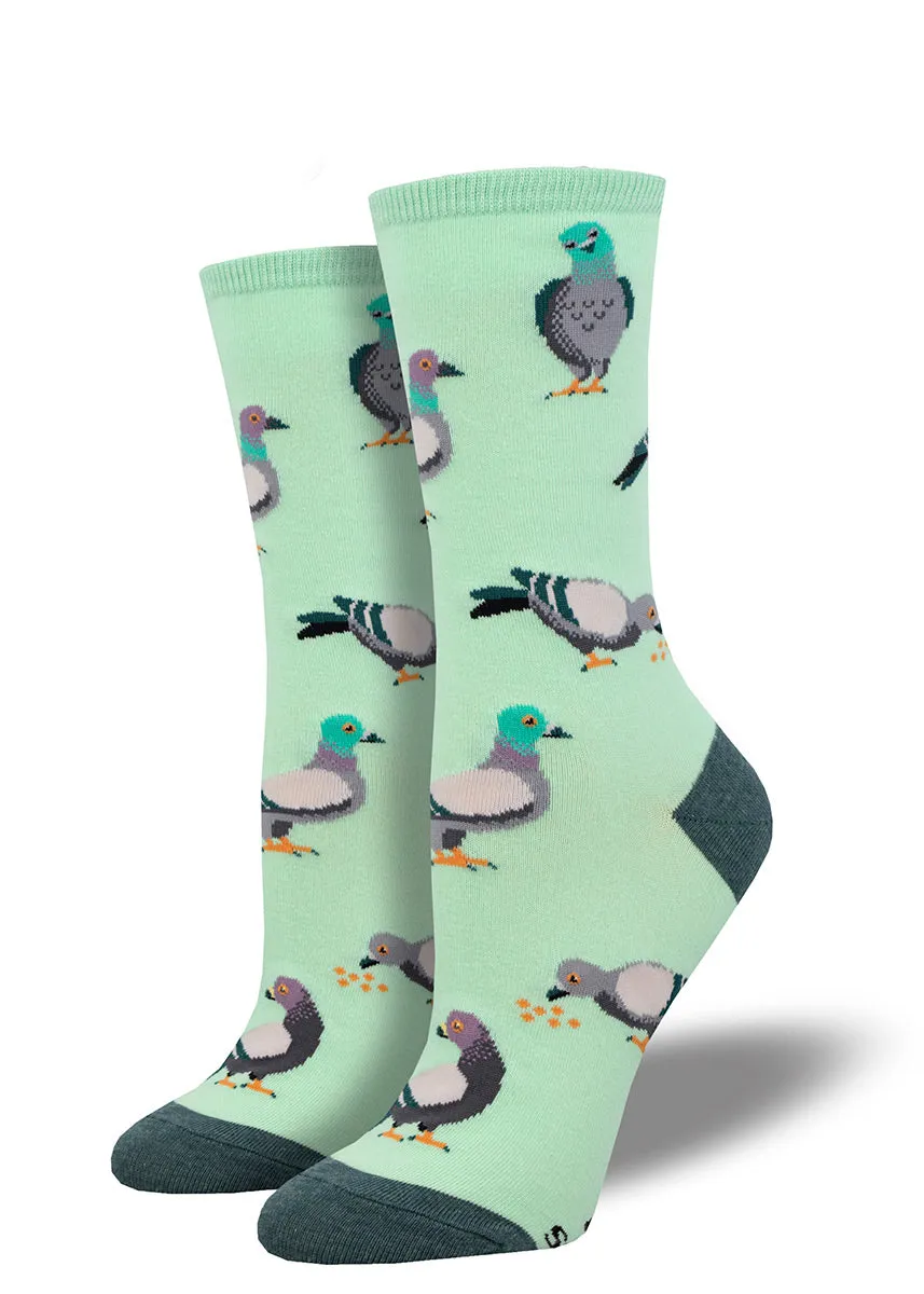 Pretty Pigeons Women's Socks