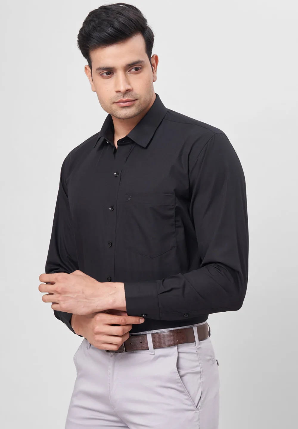 Pure Cotton Formal-Regular Fit Shirt - 26875