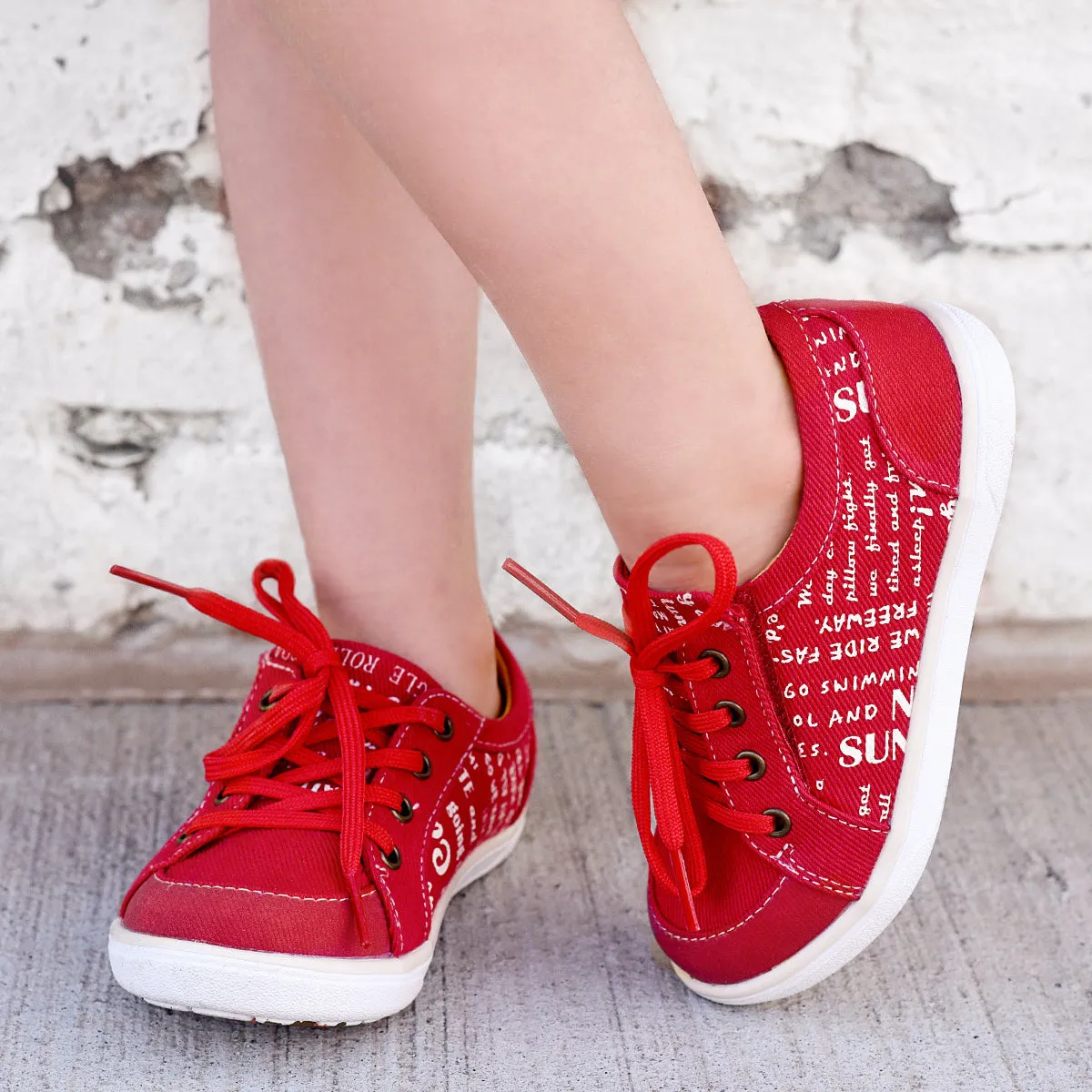 REEVE ECO Sneaker | Red