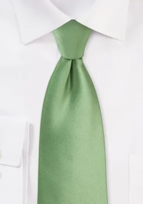 Sage Solid Necktie