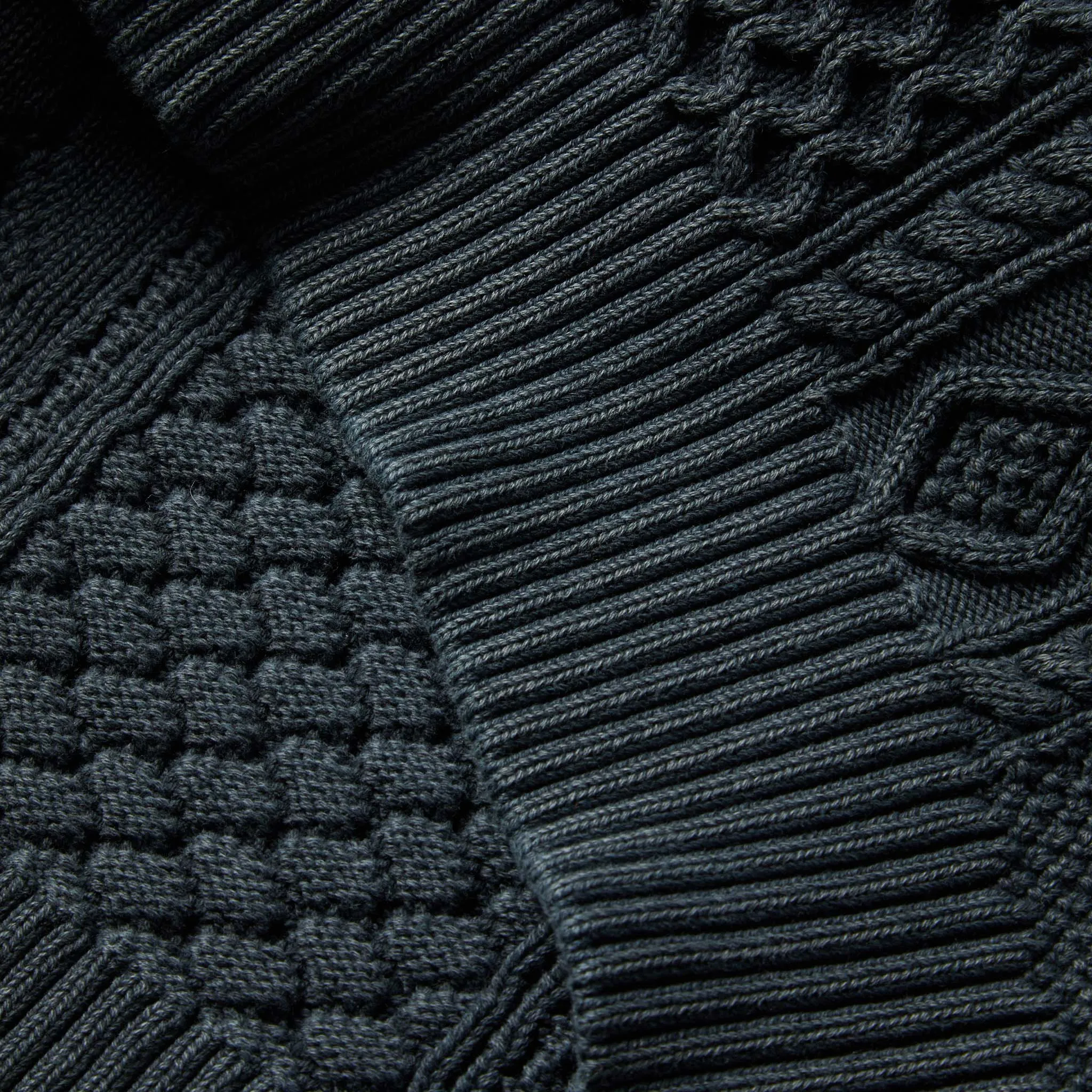 The Orr Sweater in Charcoal